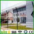 GM triangle bending welded airport fence with Y post, pvc coated airport fence